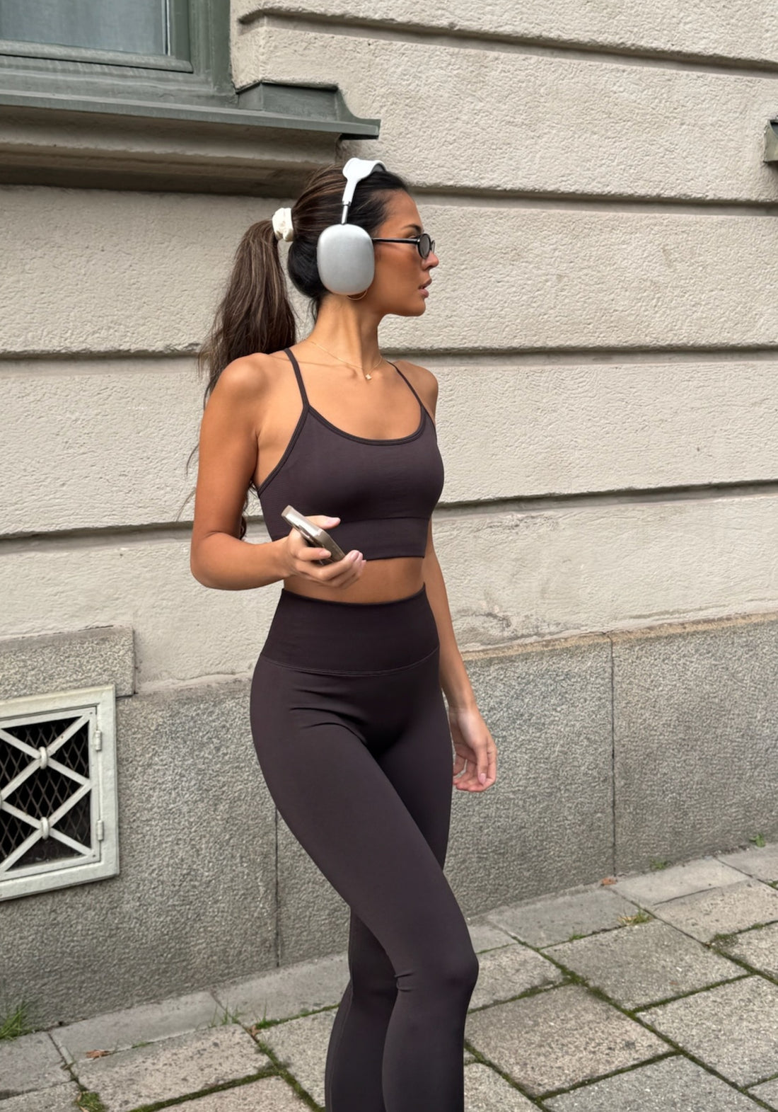 Signature Seamless Tights Dark Brown