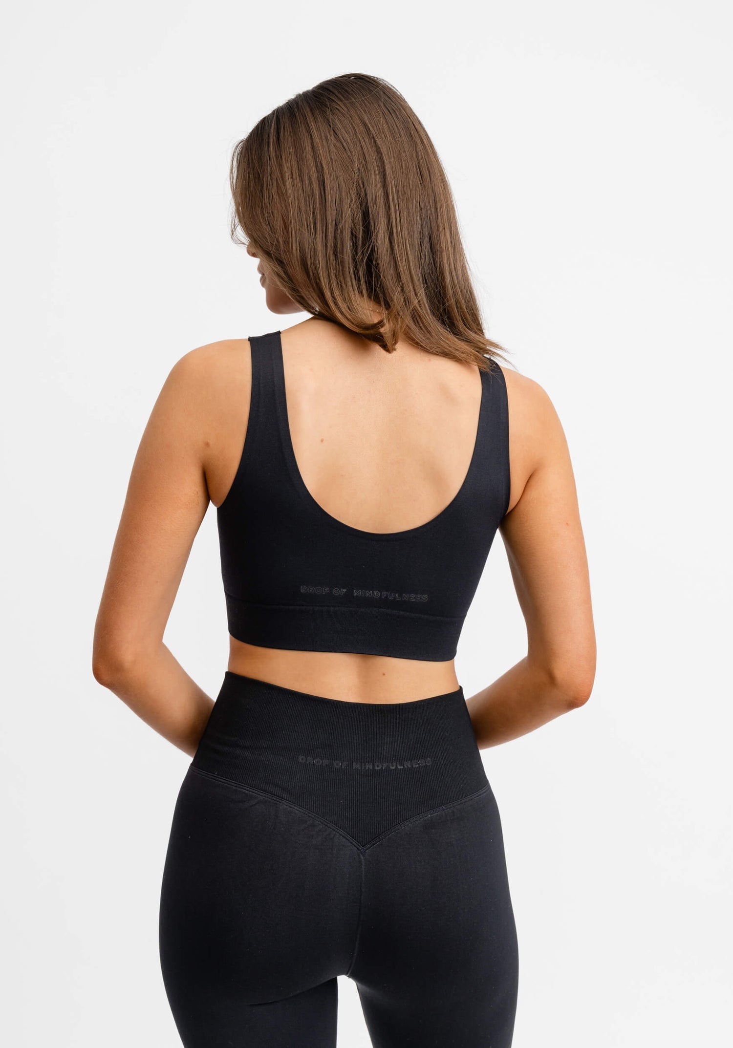Flow Sports Bra Seamless Black