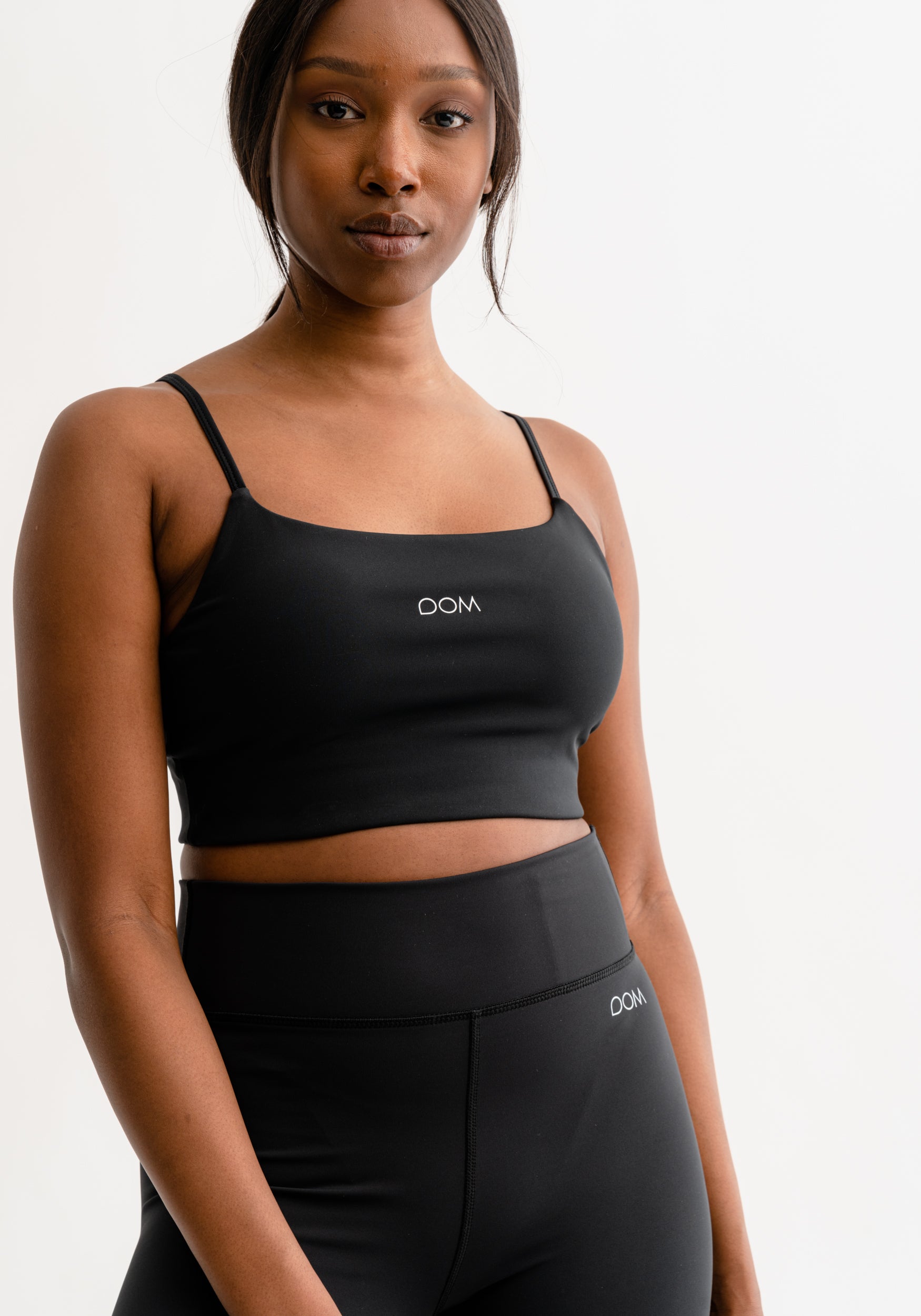 Thea Sports Bra Black Matte