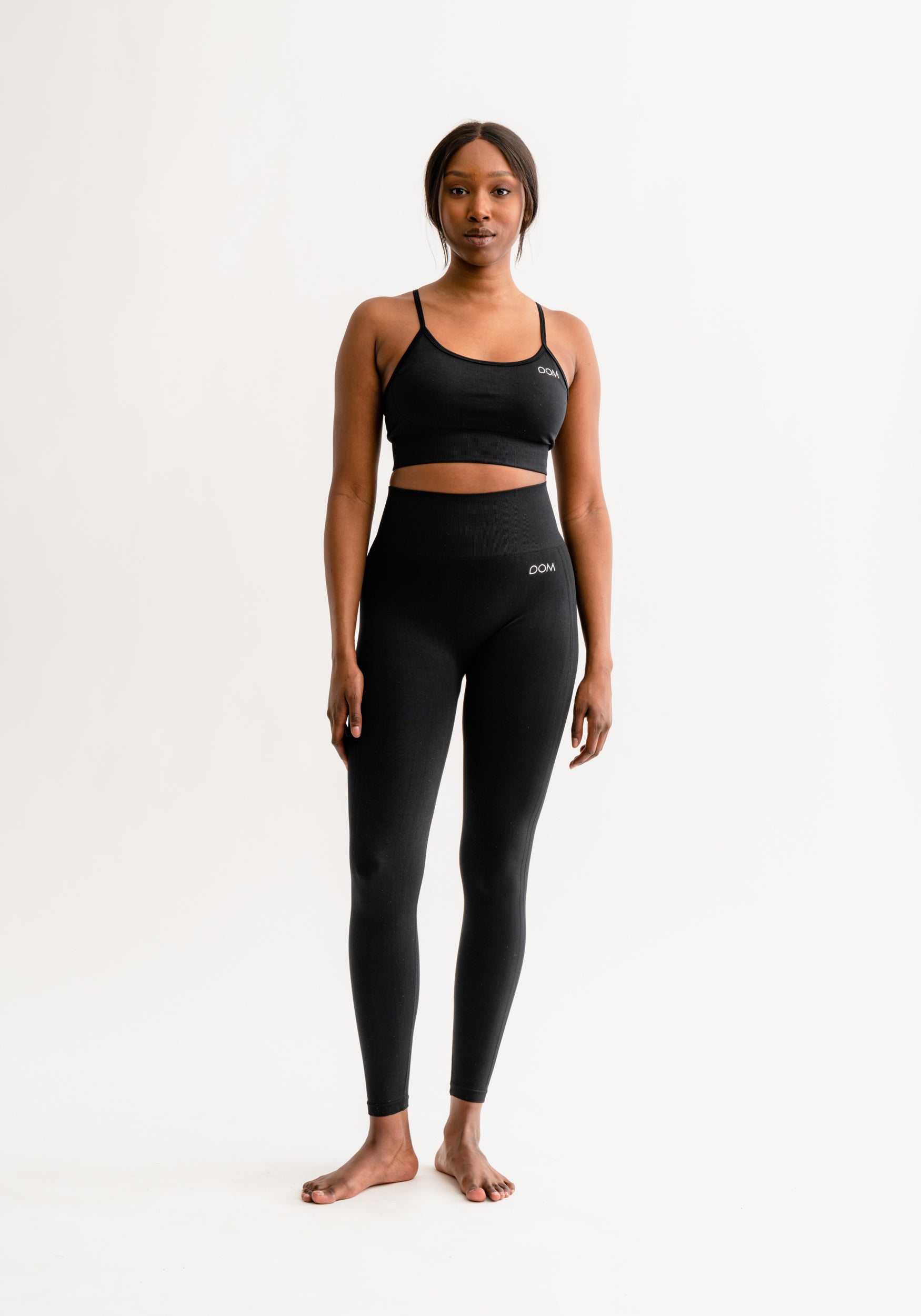 Maya Sports Bra Seamless Black