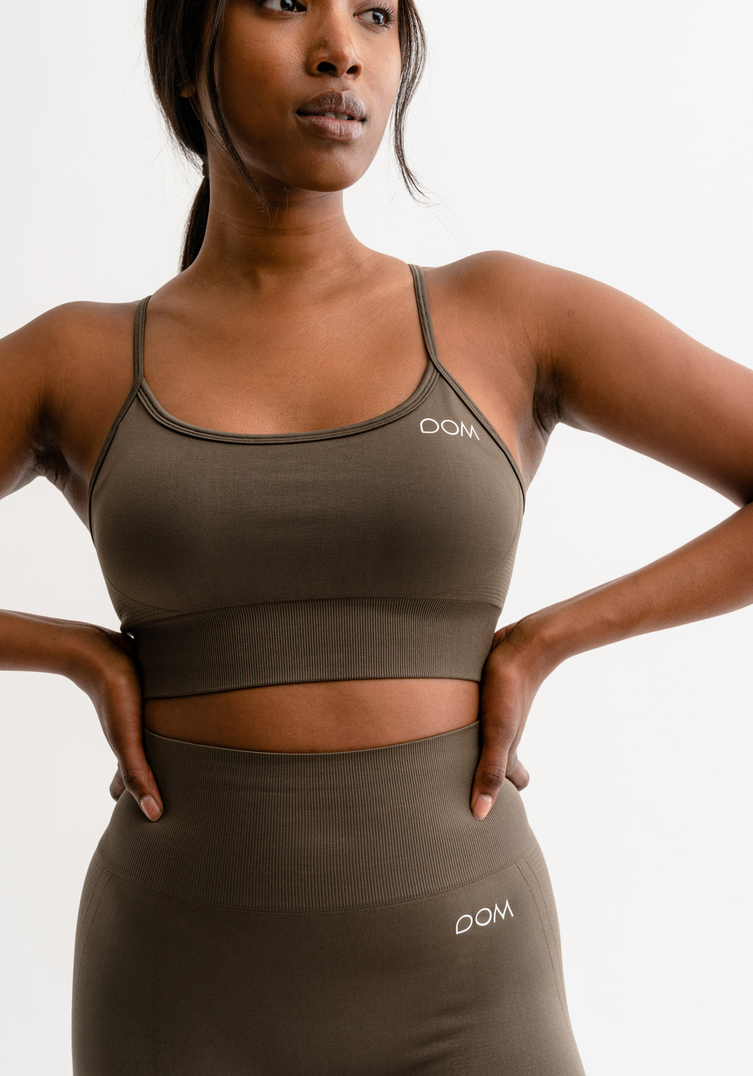 Maya Sports Bra Seamless Dark Olive