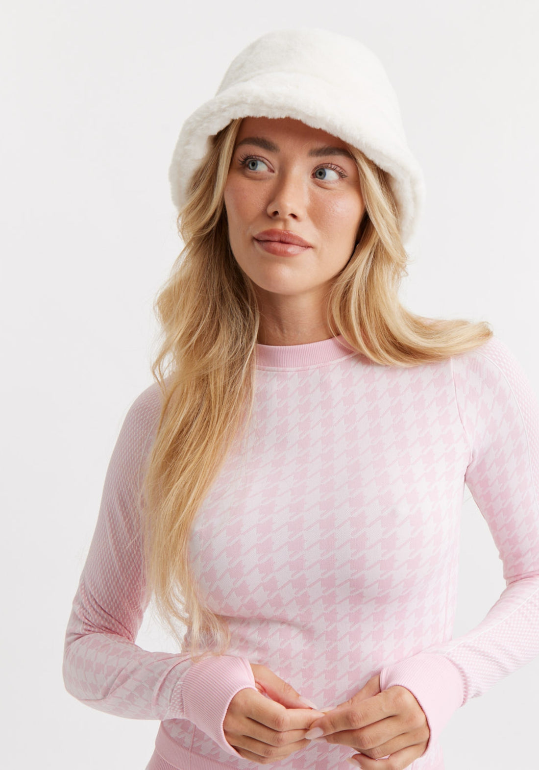 Seamless Base Layer Top Pink