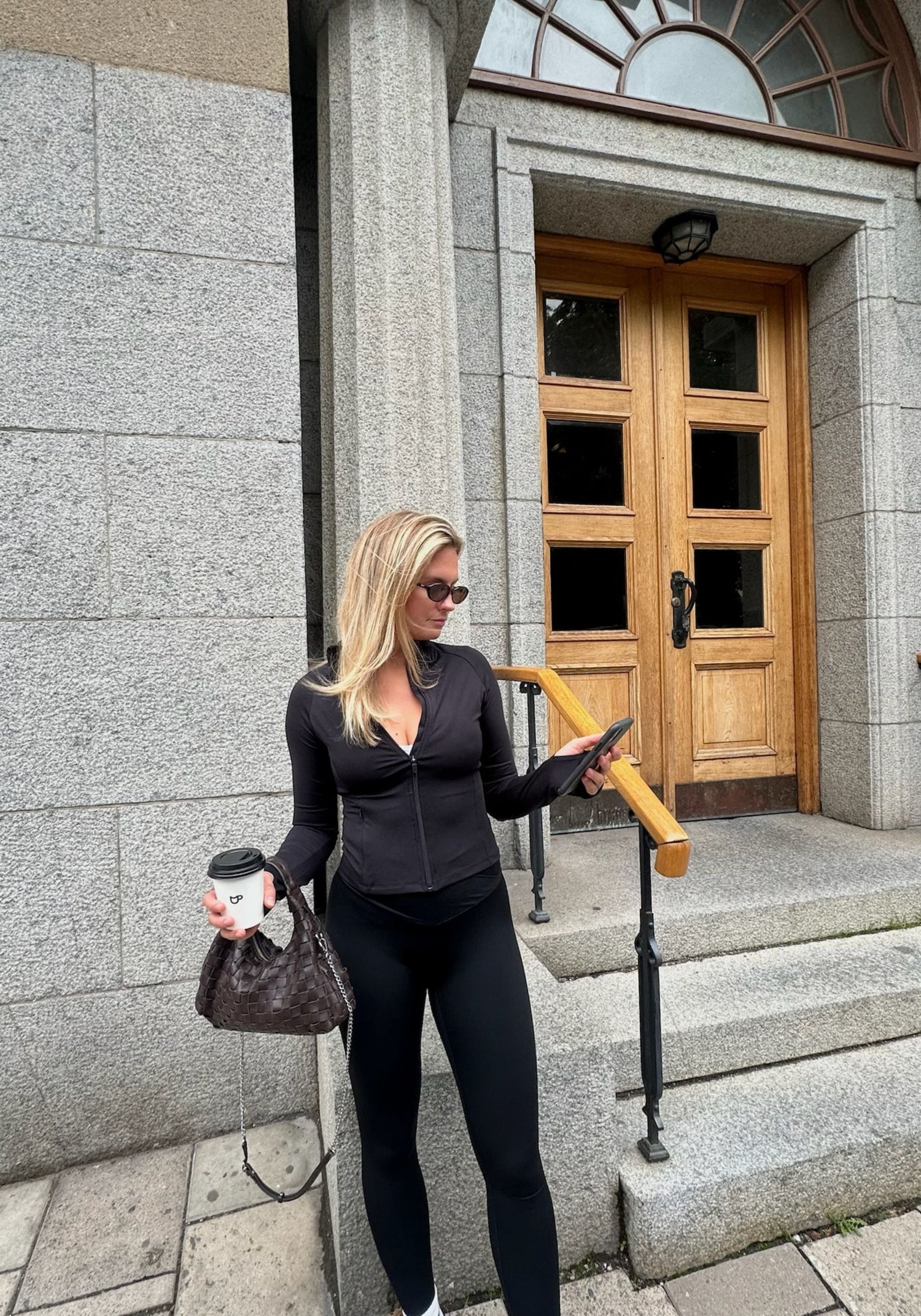 Butter Soft Zip Cardigan Black