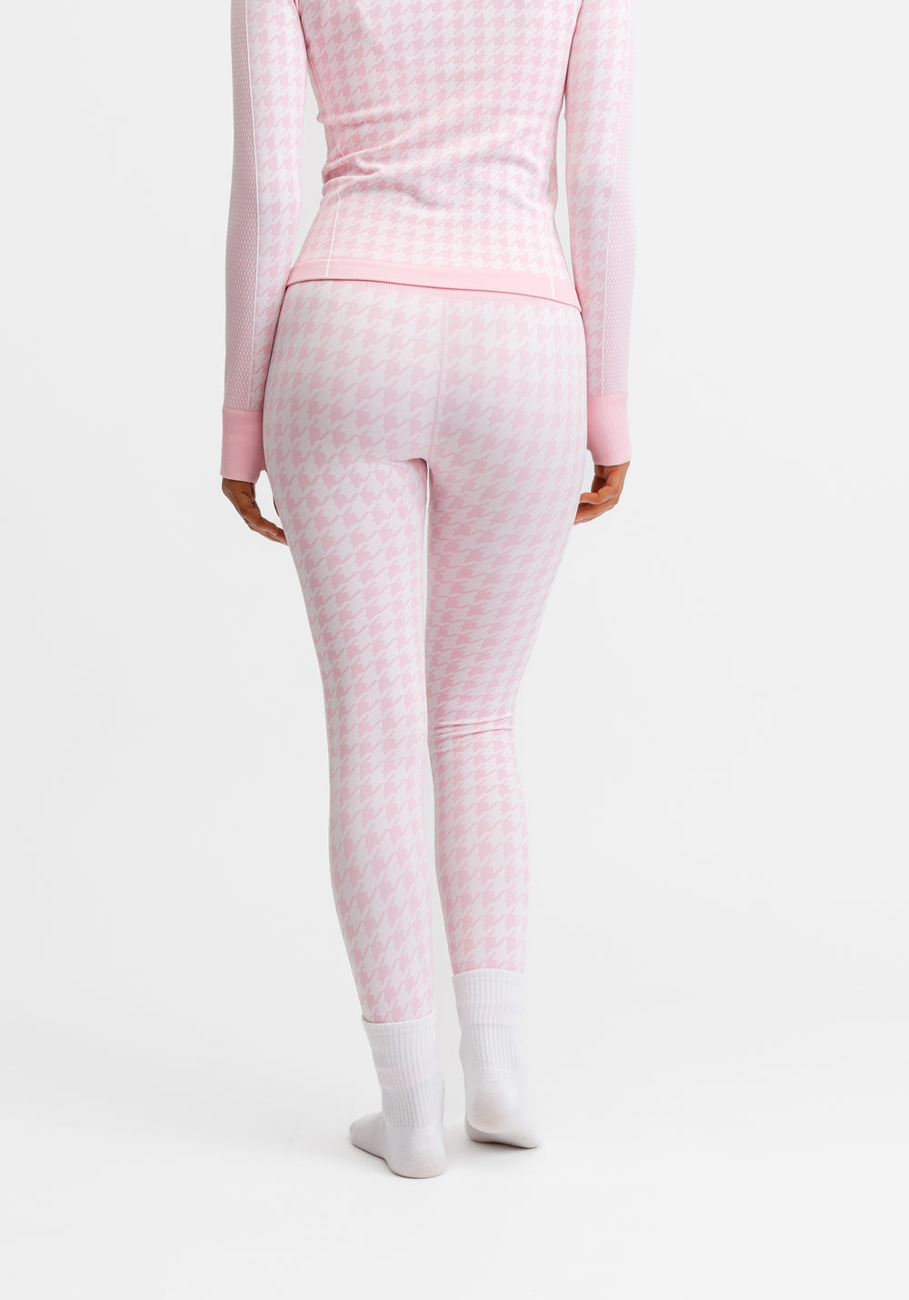 Seamless Base Layer Tights Pink
