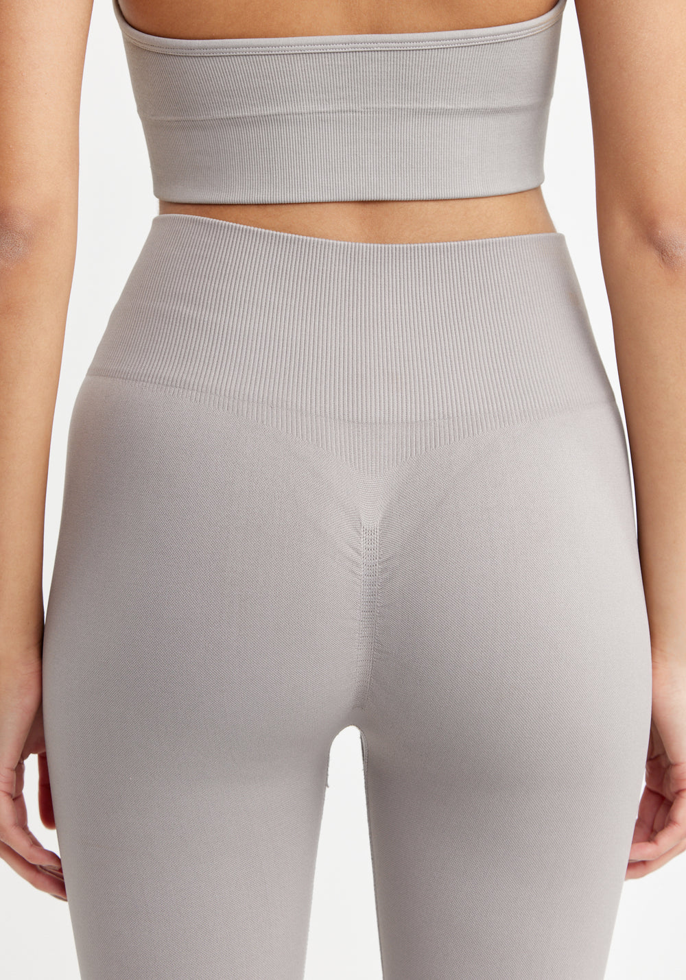 Seamless Scrunch Tights Greige