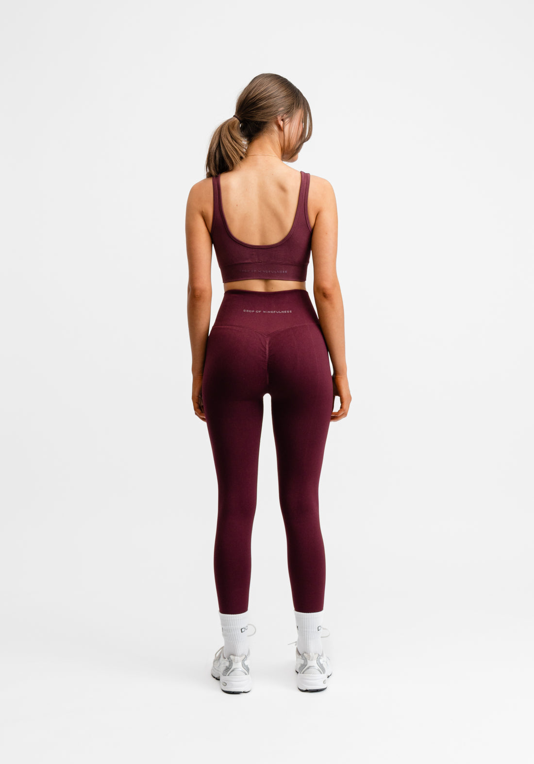 Seamless Scrunch Tights Redwood