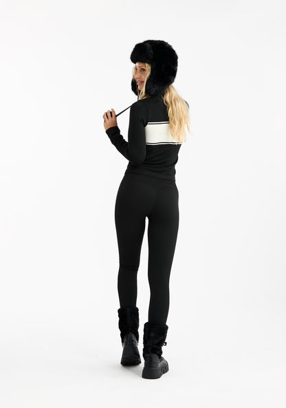 Seamless Base Layer Tights Black Après