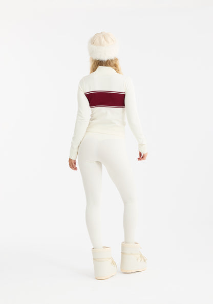 Seamless Base Layer Tights Cream White Après