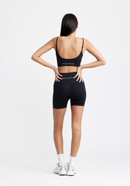 Sesh Bike Shorts Seamless Black