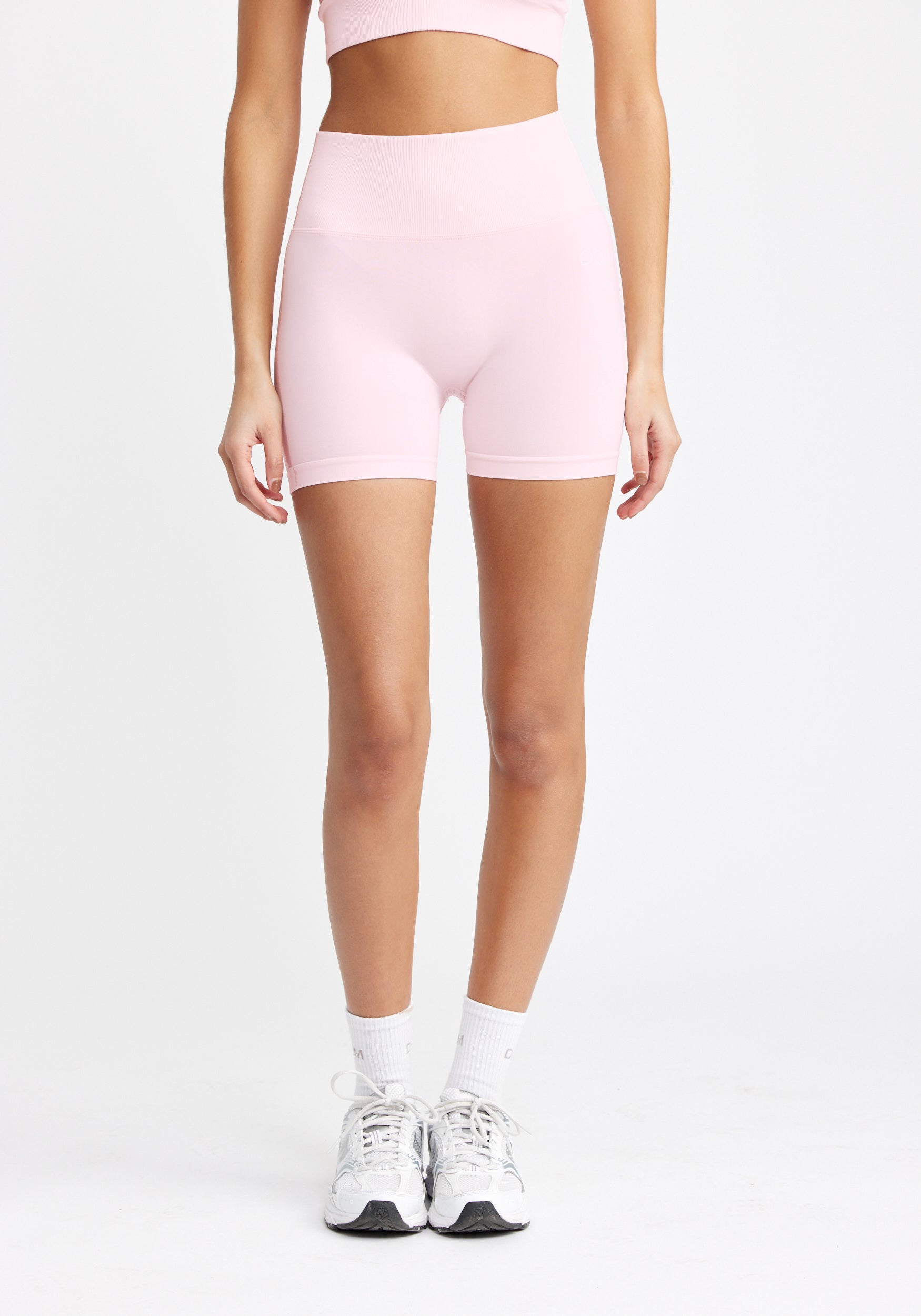 Sesh Bike Shorts Seamless Light Pink Blush