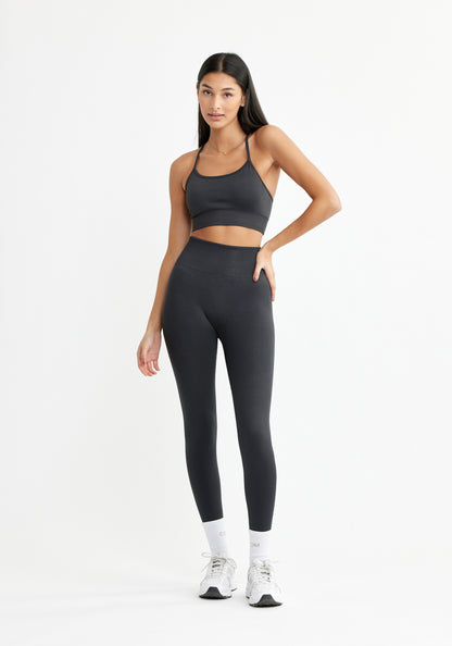 Signature Seamless Sports Bra Iron Grey