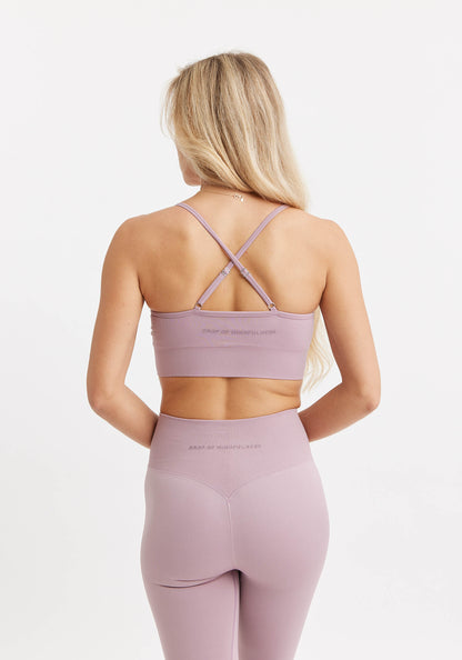Signature Seamless Sports Bra Luxe Purple