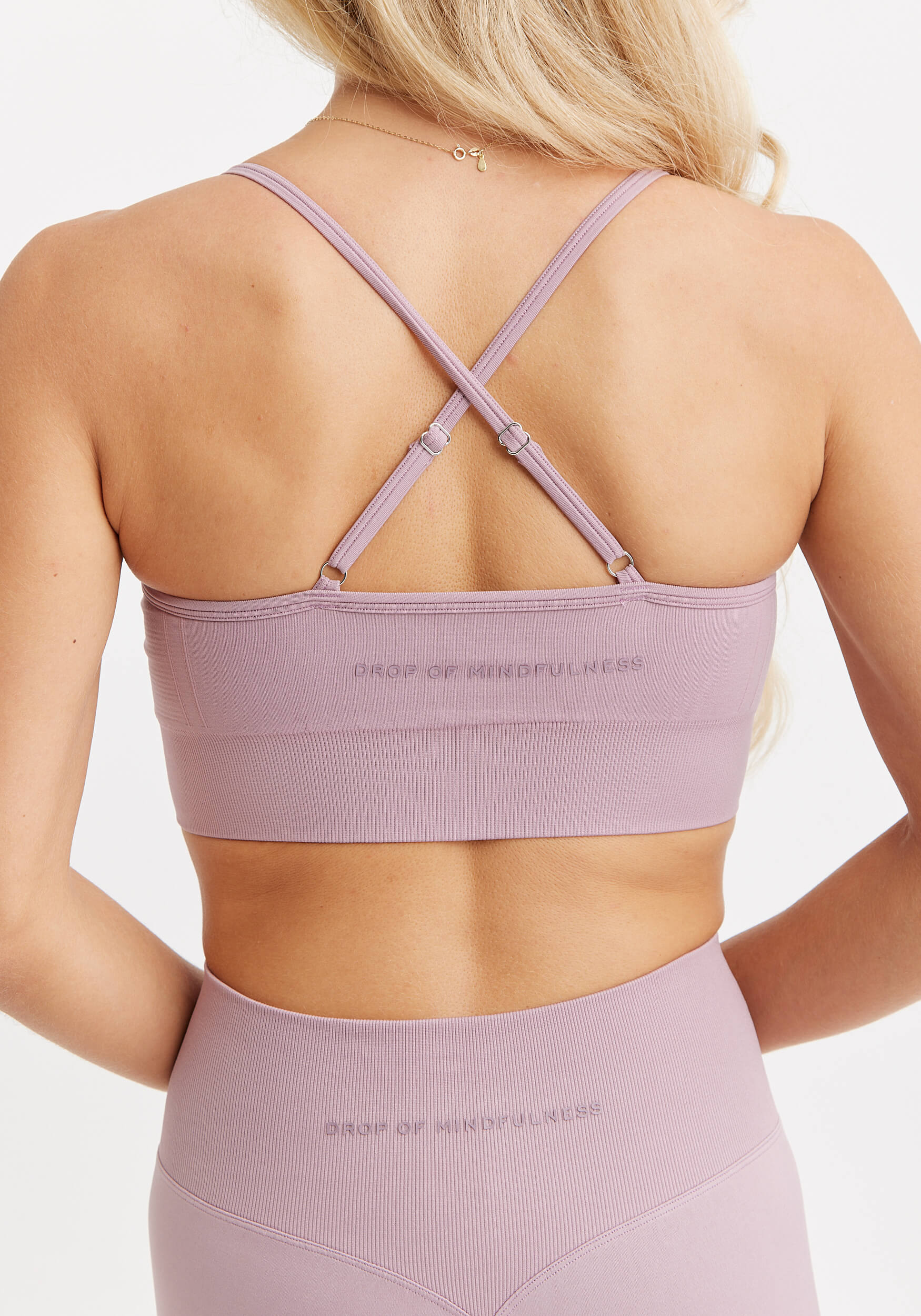 Signature Seamless Sports Bra Luxe Purple