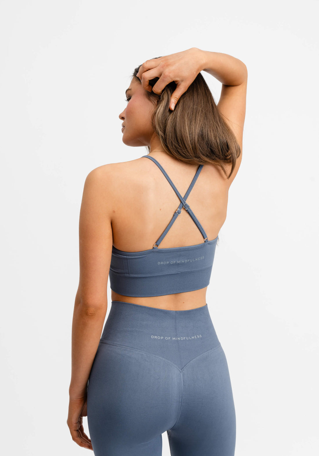 Signature Seamless Sports Bra Navy