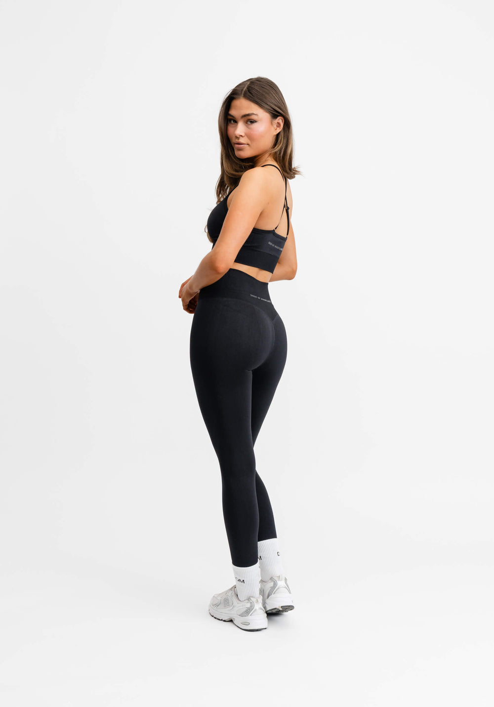 Signature Seamless Tights Black