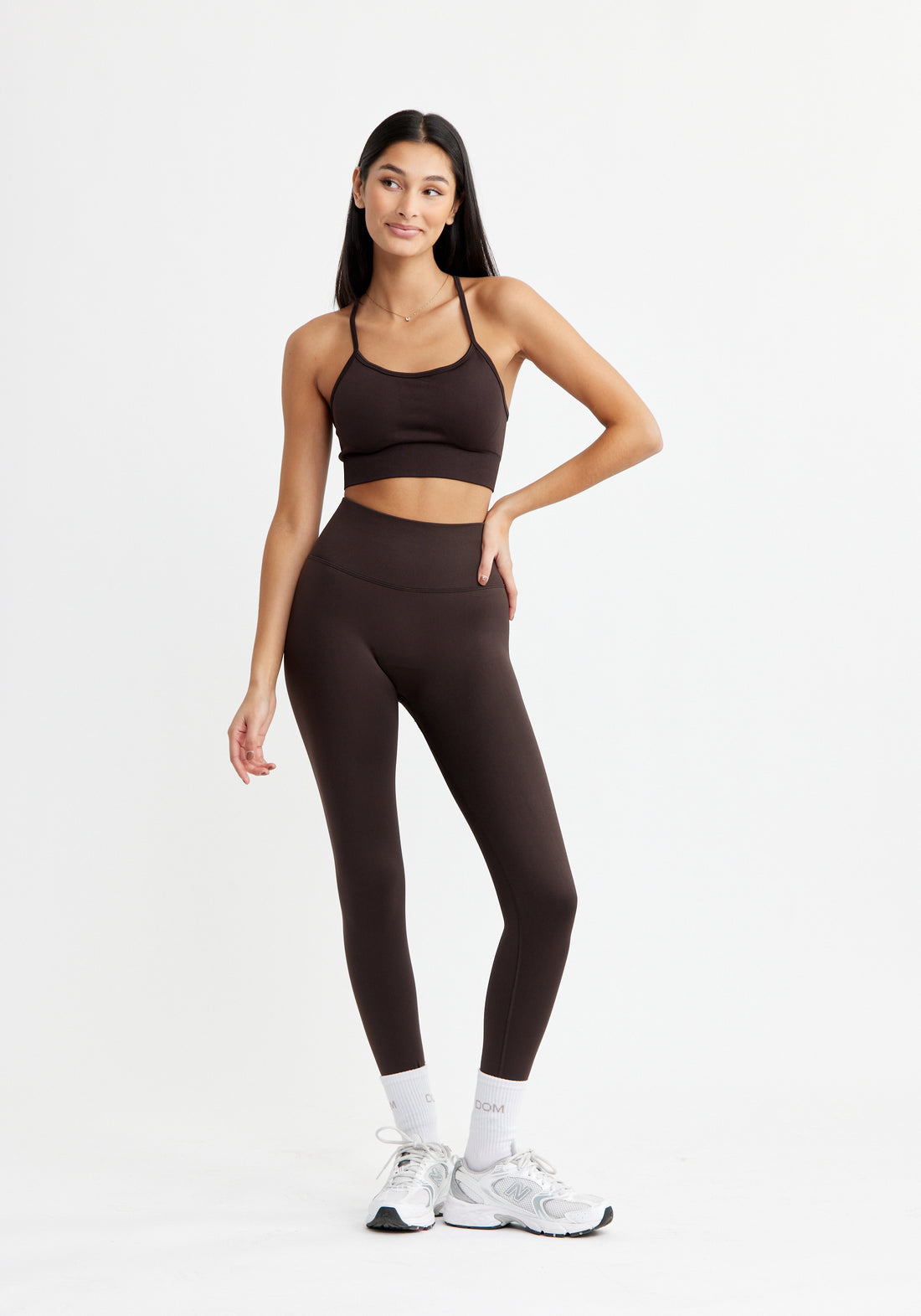 Signature Seamless Tights Dark Brown