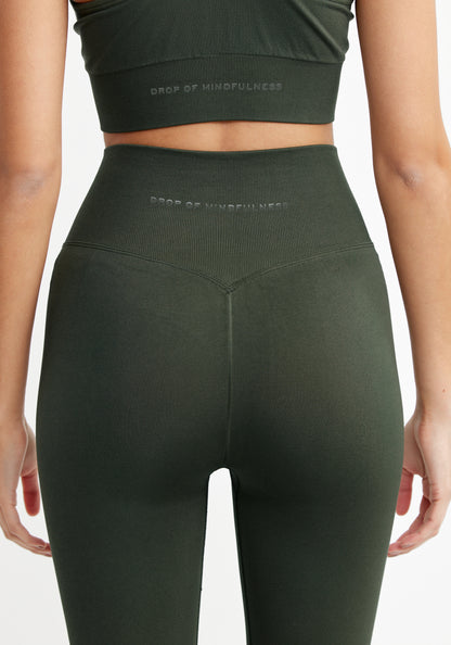 Signature Seamless Tights Dark Green