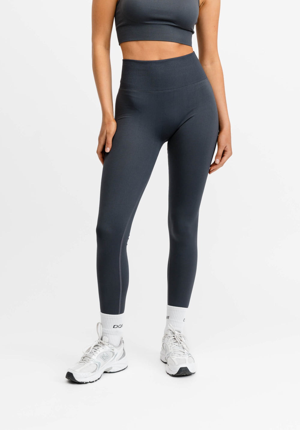 Signature Seamless Tights Iron Grey