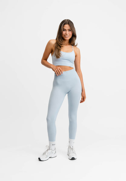 Signature Seamless Tights Light Blue