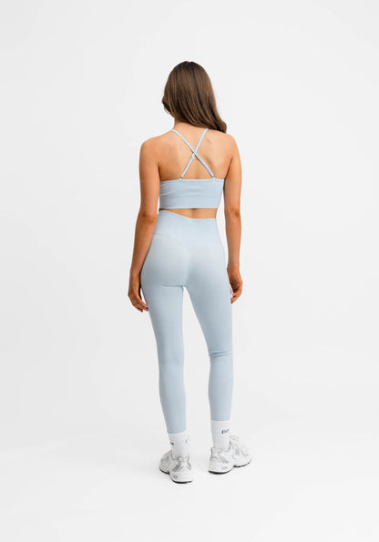 Signature Seamless Tights Light Blue