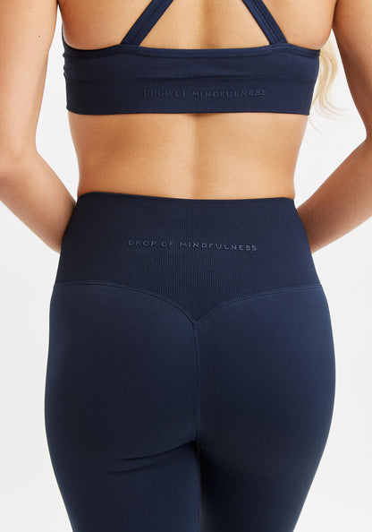 Signature Seamless Tights Navy