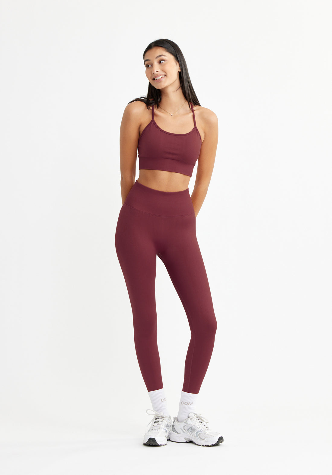 Signature Seamless Tights Ruby Wine