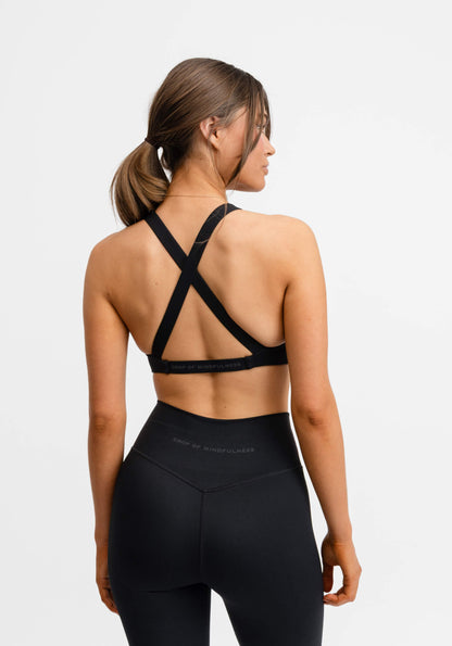 Ultimate Flattering Sports Bra Black