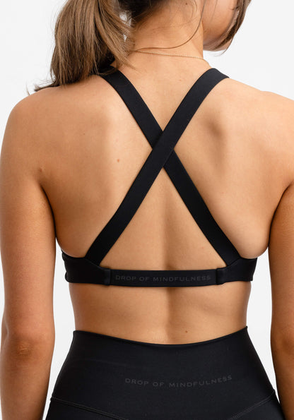 Ultimate Flattering Sports Bra Black