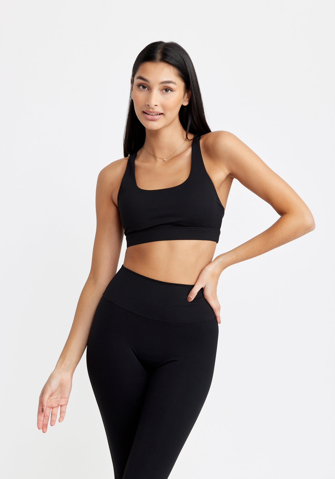 Ultimate Scoop Sports Bra Black