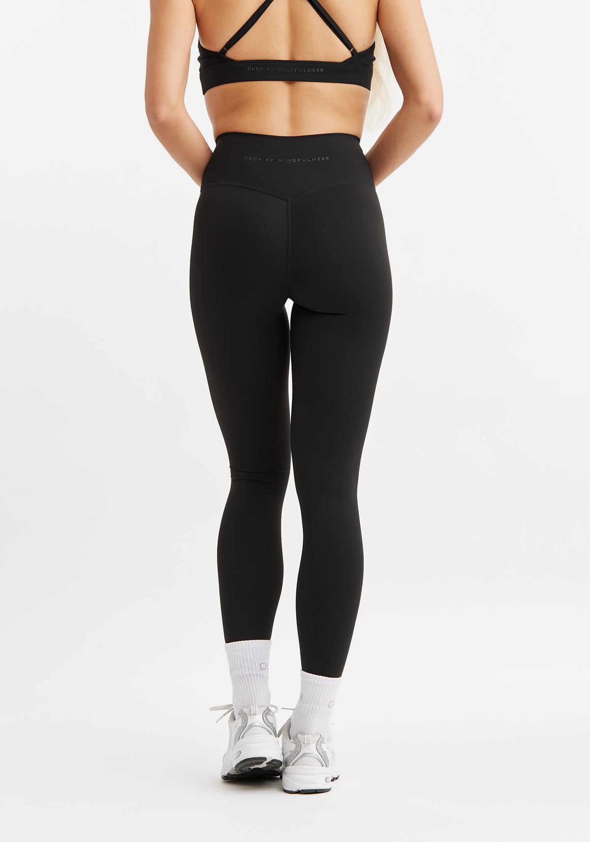 Ultimate Wrap Over Tights Black