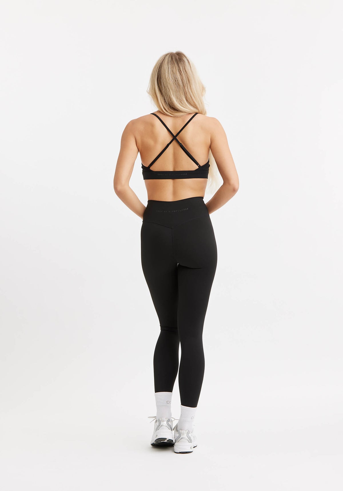 Ultimate Wrap Over Tights Black