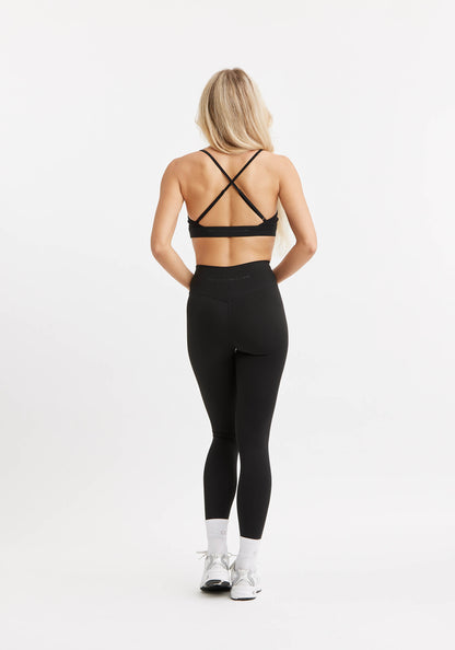 Ultimate Wrap Over Tights Black