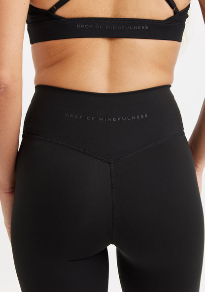 Ultimate Wrap Over Tights Black