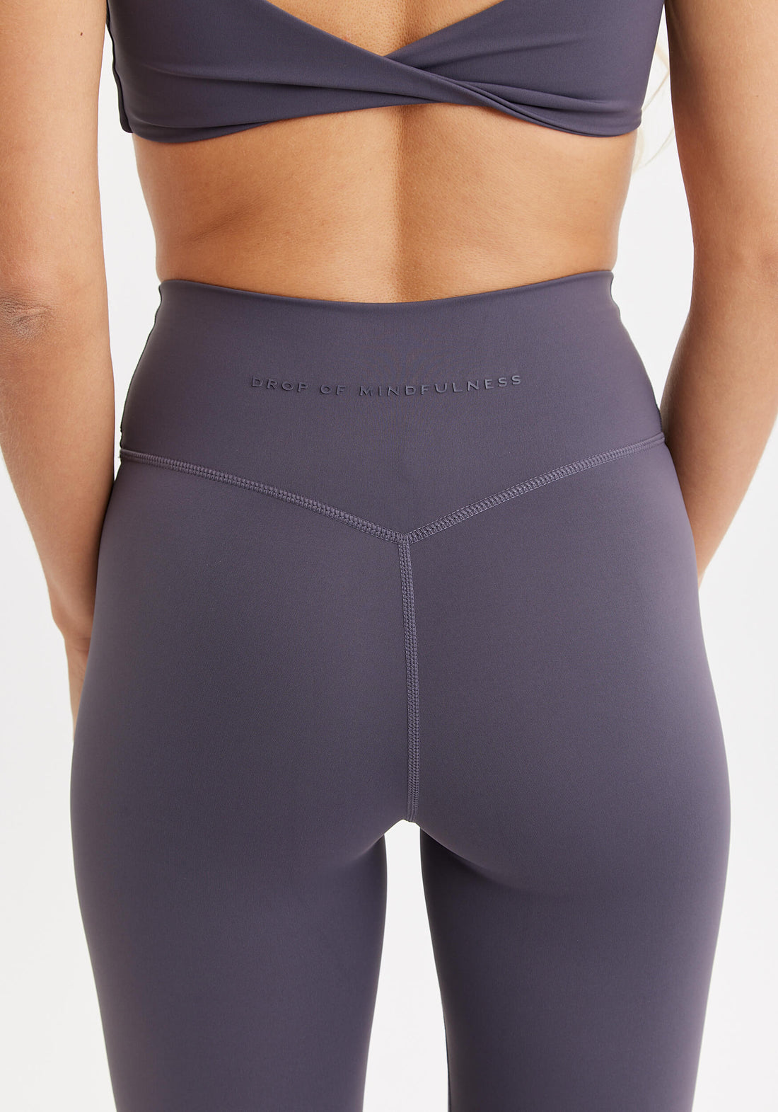 Ultimate Wrap Over Tights Charcoal