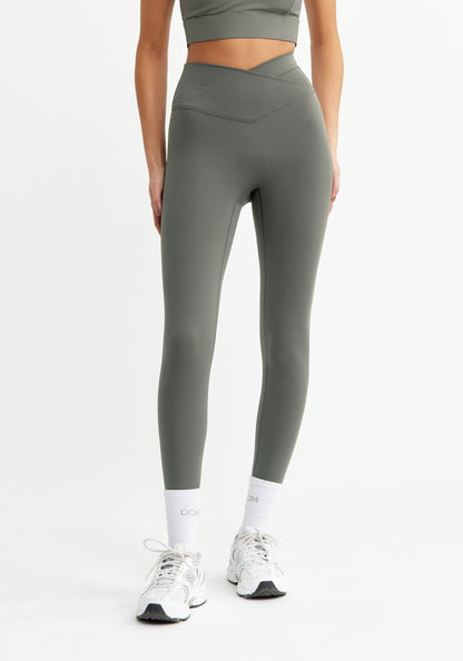 Ultimate Wrap Over Tights Khaki