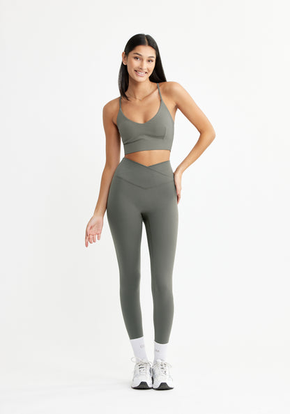 Ultimate Wrap Over Tights Khaki