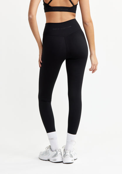 Ultimate Wrap Over Tights Black