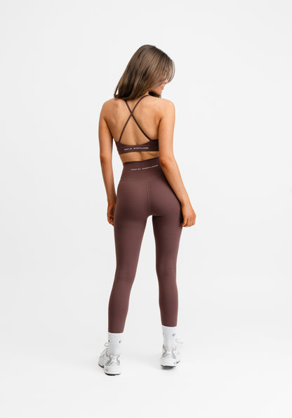 Bench Rust Bra Ultimate Ruched Sports Bra Intense Rust | Drop Of Mindfulness