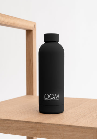 Water Bottle Black Matte