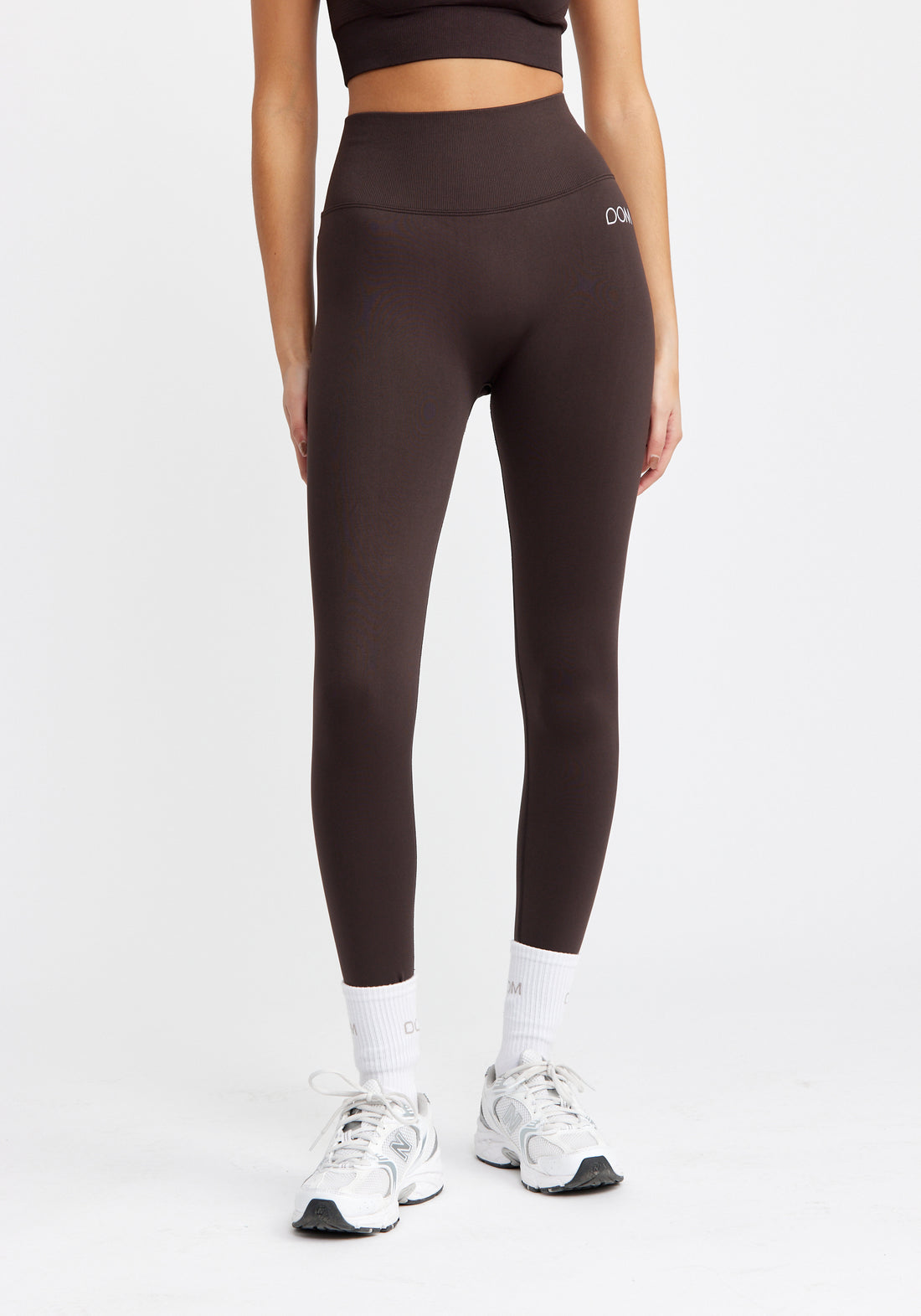 Sesh Tights Seamless Dark Brown