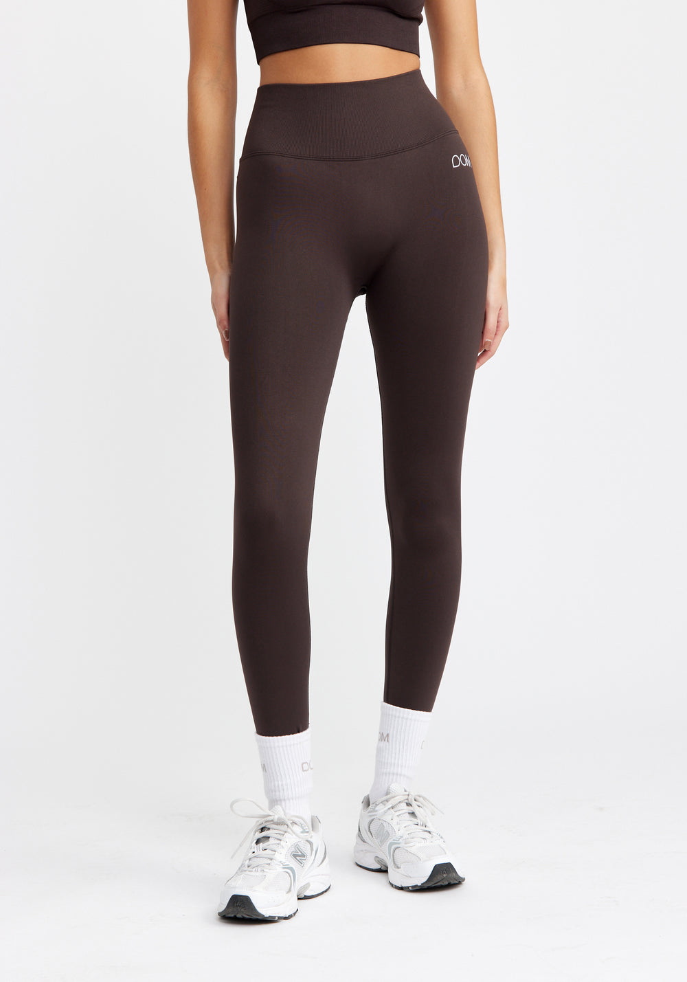 Sesh Tights Seamless Dark Brown