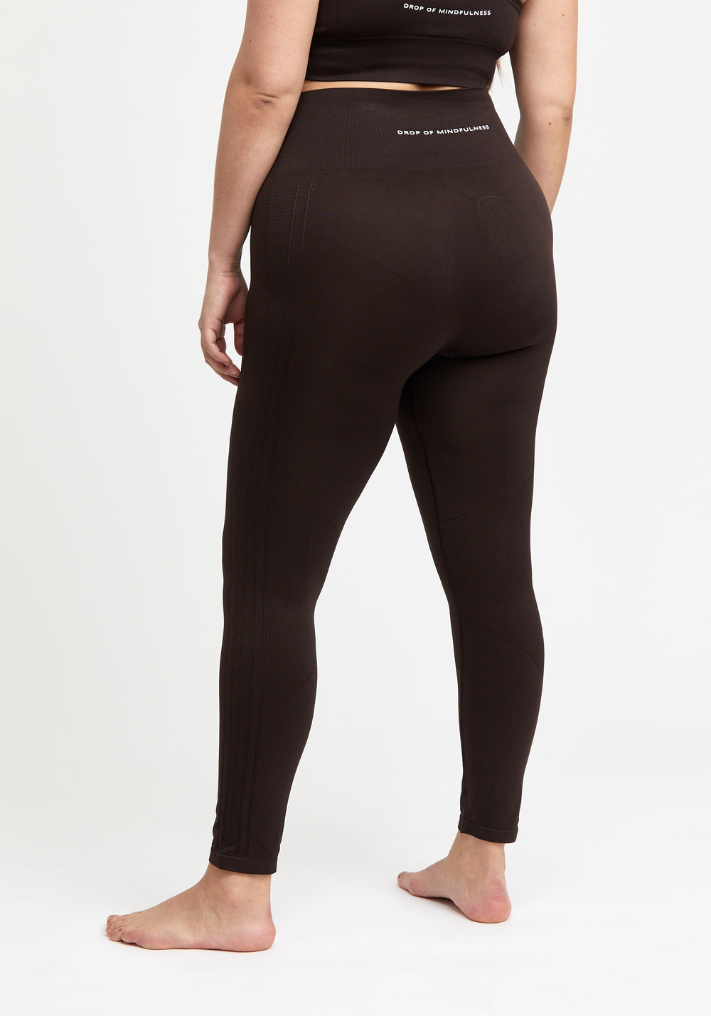 Cora Tights Seamless Dark Brown